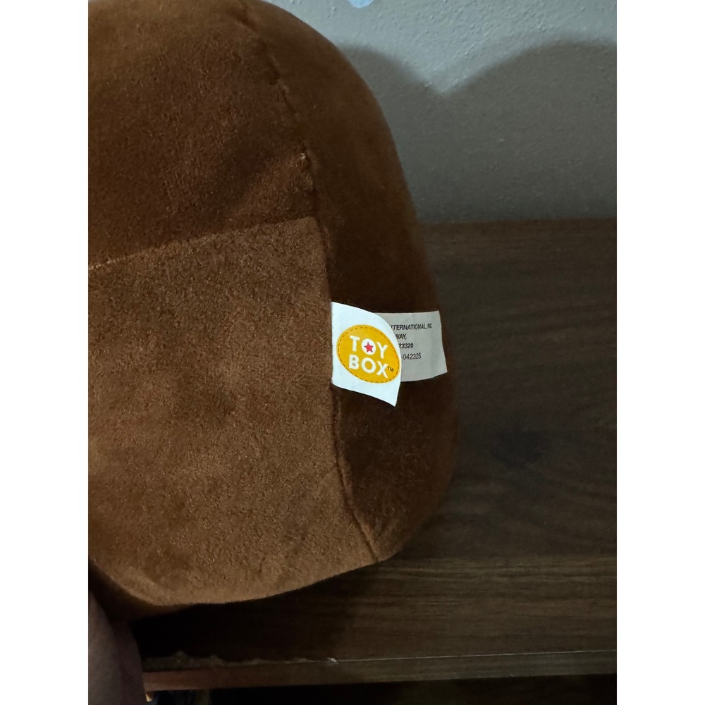 Toy Box Plush Horse Brown Stuffed Animal Toy Squishy 12 inch - Picture 6 of 9